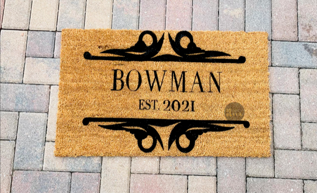 Customizable Coir Doormat